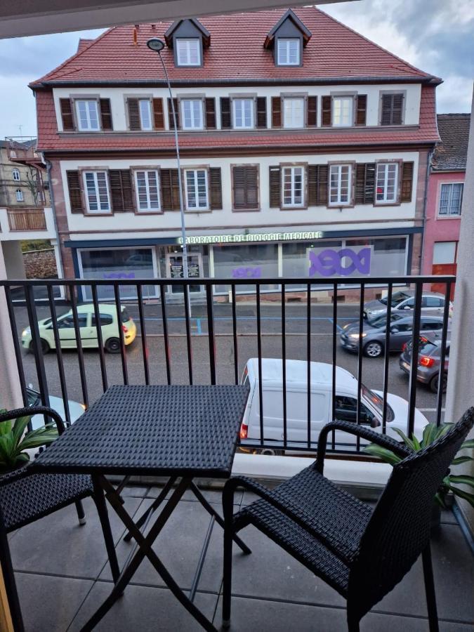 Superbe Loft Center Of Saverne Bike Parking Buitenkant foto